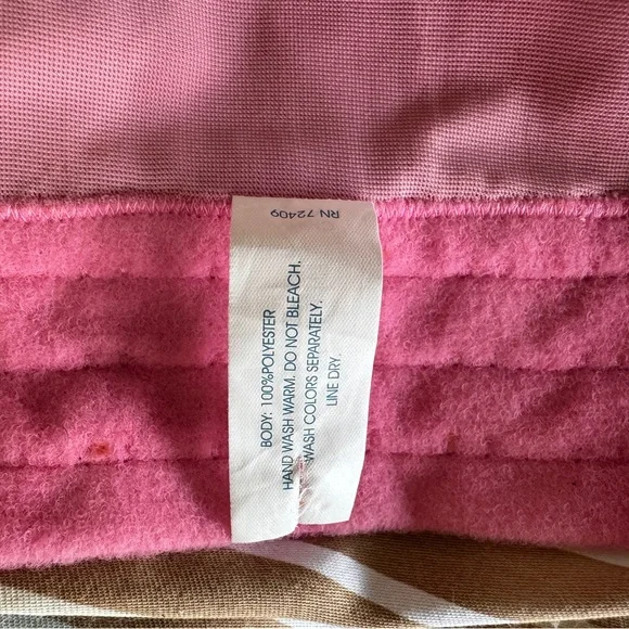 Vintage pink bustier and tong. - Picture 4 of 5